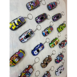 Mini Car Keychain Pack of 4 Pcs. Random Design