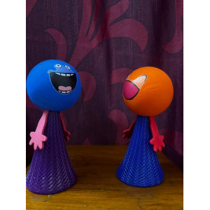Jumping Spring Toy (Pack Of 2)