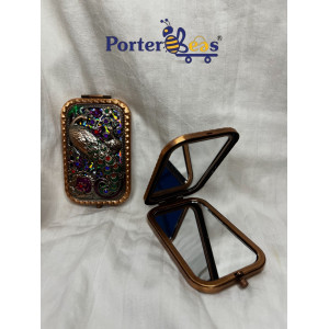 Mini Antique Pocket Mirror