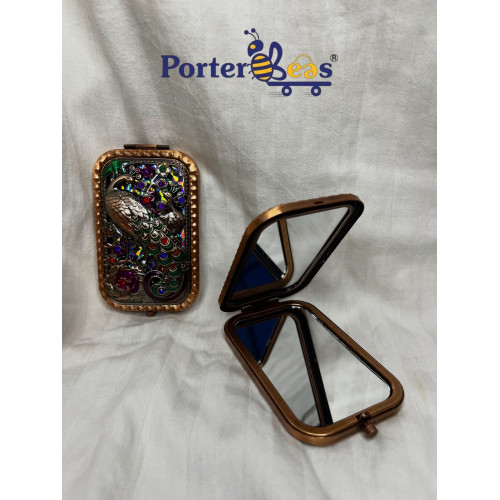 Mini Antique Pocket Mirror