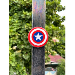 Hero Shield Badge Pin