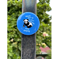 Motivational Quote Badge Pin