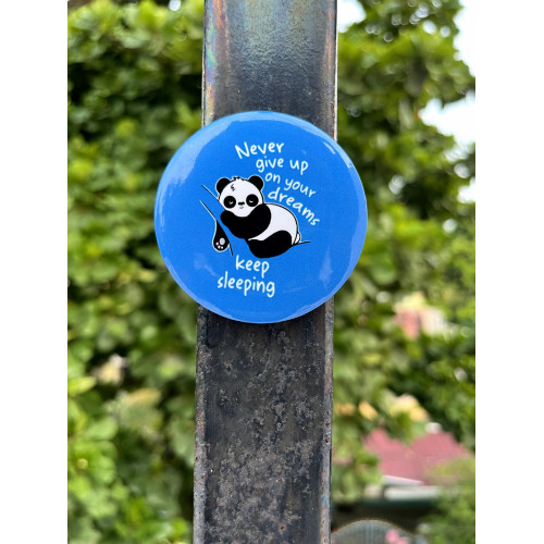 Motivational Quote Badge Pin