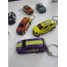 Mini Car Keychain Pack of 4 Pcs. Random Design