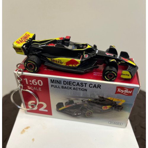 Die-Case F1 Car Keychain