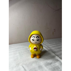 Shinchan Face Changing Keychain - Yellow