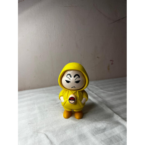 Shinchan Face Changing Keychain - Yellow
