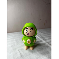 Shinchan Face Changing Keychain - Green