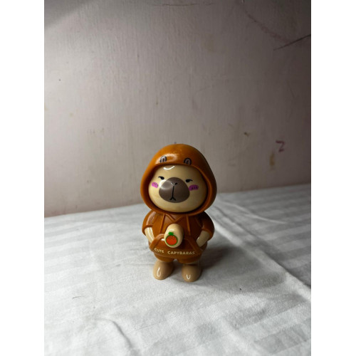 Cute Capybaras Face Changing Keychain