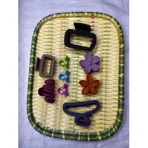 Hair Clips Combo Pack – 8 Pcs