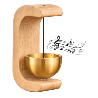 Wooden Desk Bell