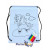 Magical Unicorn Dream Bag (Unicorn flying on clouds) 