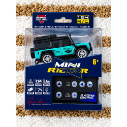 Mini RC Alloy Car | Teal & Gold 2.4GHz RC Cars