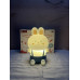 Bunny Silicone Night Lamp – 7 Color Changing Touch Light