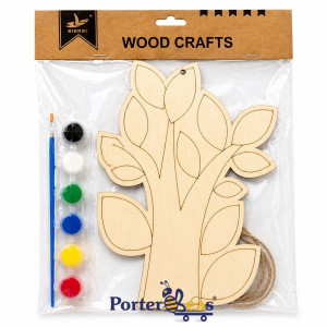 DIY Wooden Colouring Kit