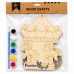 DIY Wooden Colouring Kit