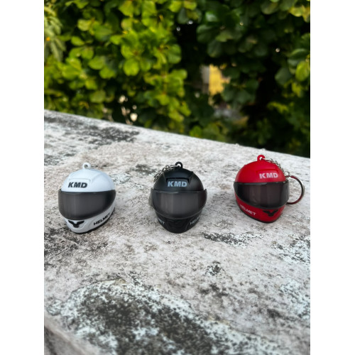 Helmet keychain